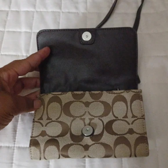 Coach c print shoulder bag - Picture 2 of 6